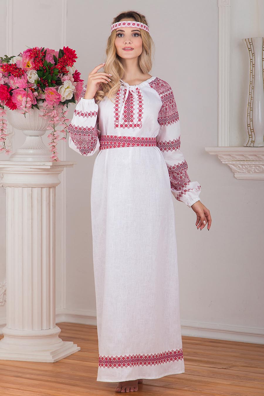 A playful frame from Women in Slavic costumes — online in Djibouti