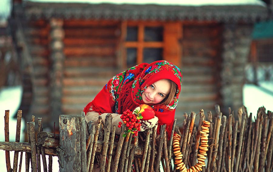 Sexy girl Women in Slavic costumes in Djibouti